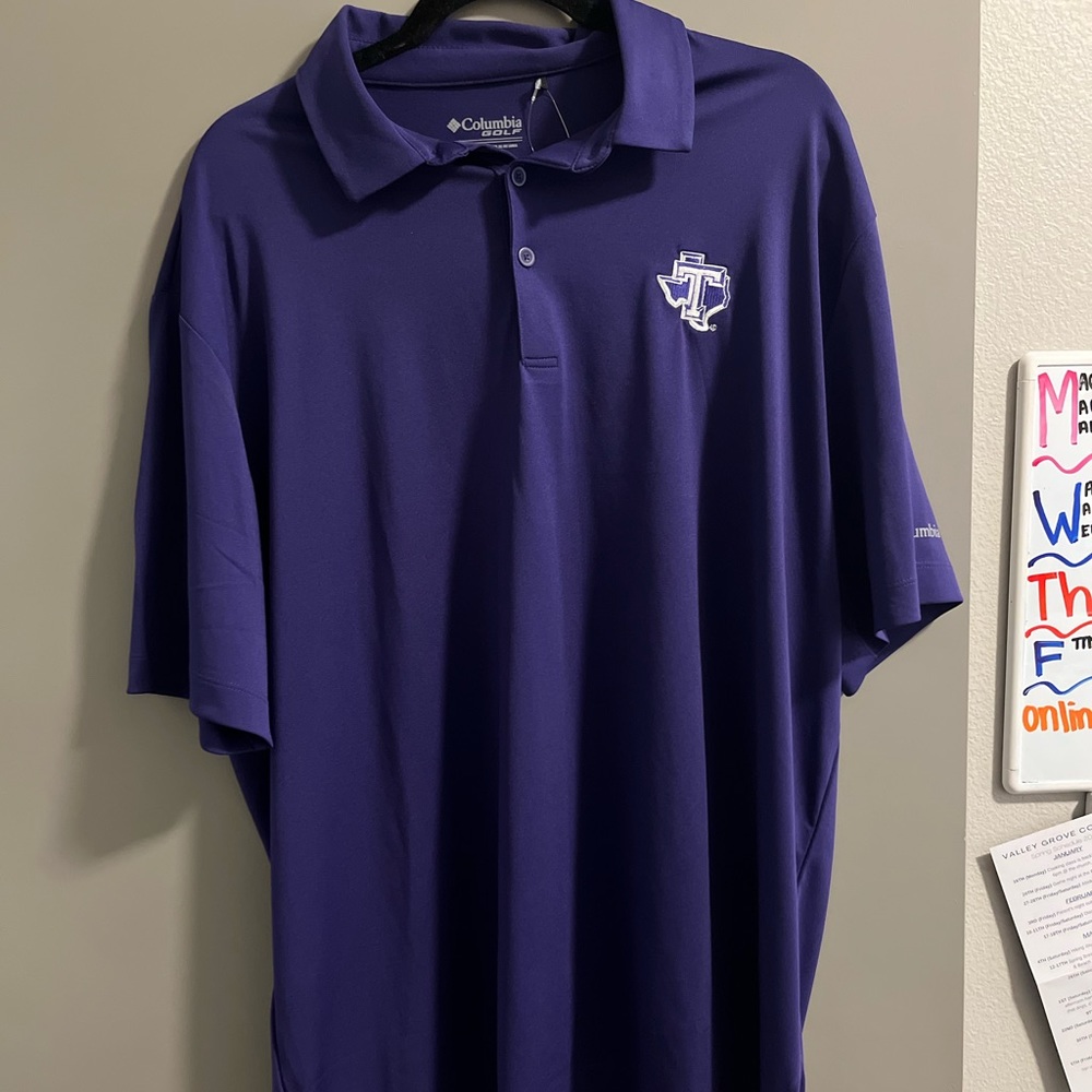 Columbia Golf Shirt (Tarleton State Logo)